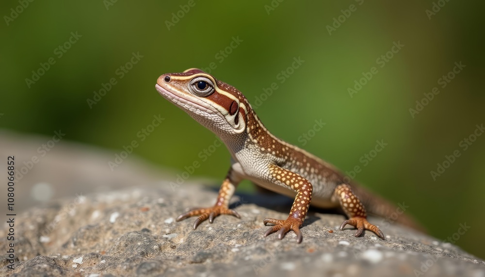 Wild beauty A lizards gaze in natures embrace Wild beauty A lizards gaze in natures embrace