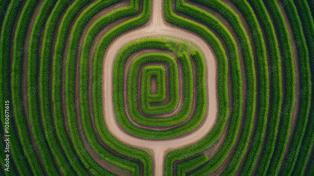Explore the Intricate Pathways of a Lush Corn Maze Nestled in the Heart of Autumn's Embrace. Autumn Festival Concept Explore the Intricate Pathways of a Lush Corn Maze Nestled in the Heart of Autumn's Embrace. Autumn Festival Concept
