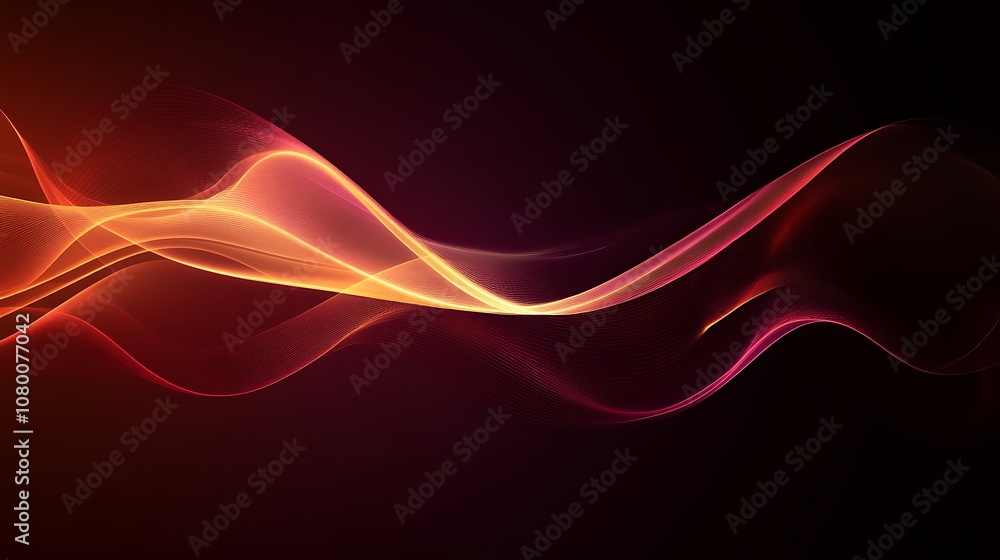 Dark maroon background with light smoke fog and a warm glow Dark maroon background with light smoke fog and a warm glow