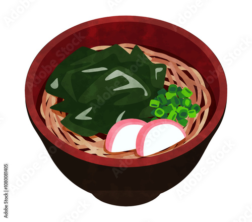 わかめ蕎麦