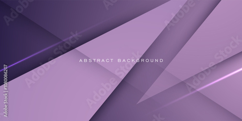 Abstract dark purple gradient background. Triangle on dynamic color geometric design. Modern overlap papercut futuristic background vector illustration. Eps10 vector