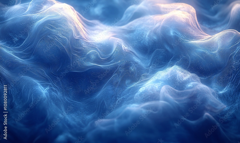 Ethereal blue fog with ambient light offers a serene backdrop for winter season themes, ideal for holiday designs, introspective art, or tranquil winter promotions. Ethereal blue fog with ambient light offers a serene backdrop for winter season themes, ideal for holiday designs, introspective art, or tranquil winter promotions.