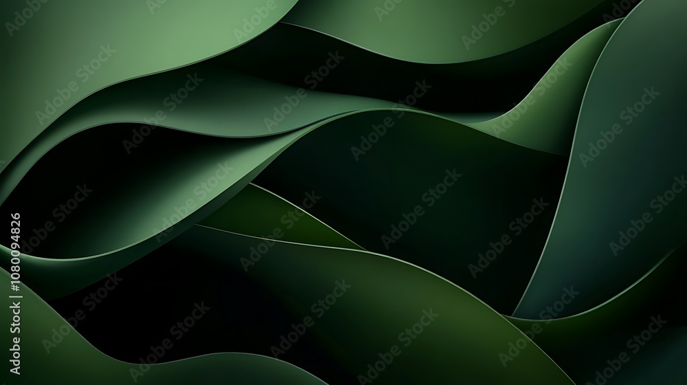 Deep moss green background with a smooth matte effect Deep moss green background with a smooth matte effect