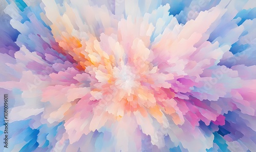 generation AI,Light_rays_radiate_from_a_central_point_creating background