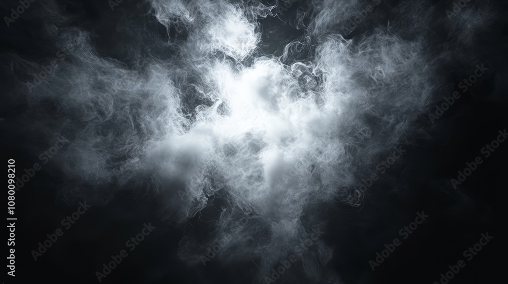 Soft white cloud with delicate edges, hovering on a black background, highly detailed and billowy, no people, no text, no brand logo, no brand name, one color background Soft white cloud with delicate edges, hovering on a black background, highly detailed and billowy, no people, no text, no brand logo, no brand name, one color background