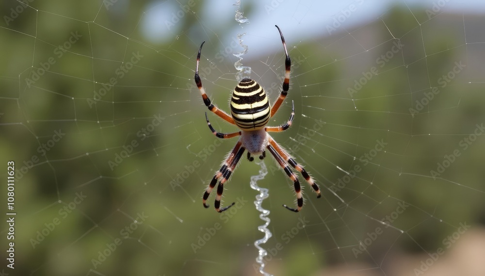 Spiders web A delicate trap for prey Spiders web A delicate trap for prey