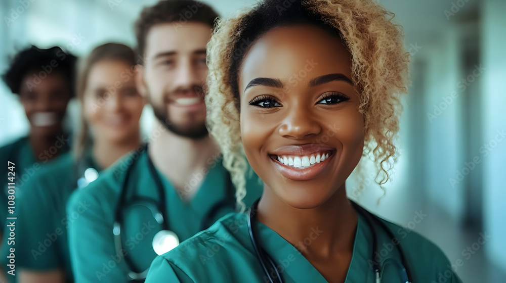 Smiling Healthcare Workers - Photo Smiling Healthcare Workers - Photo