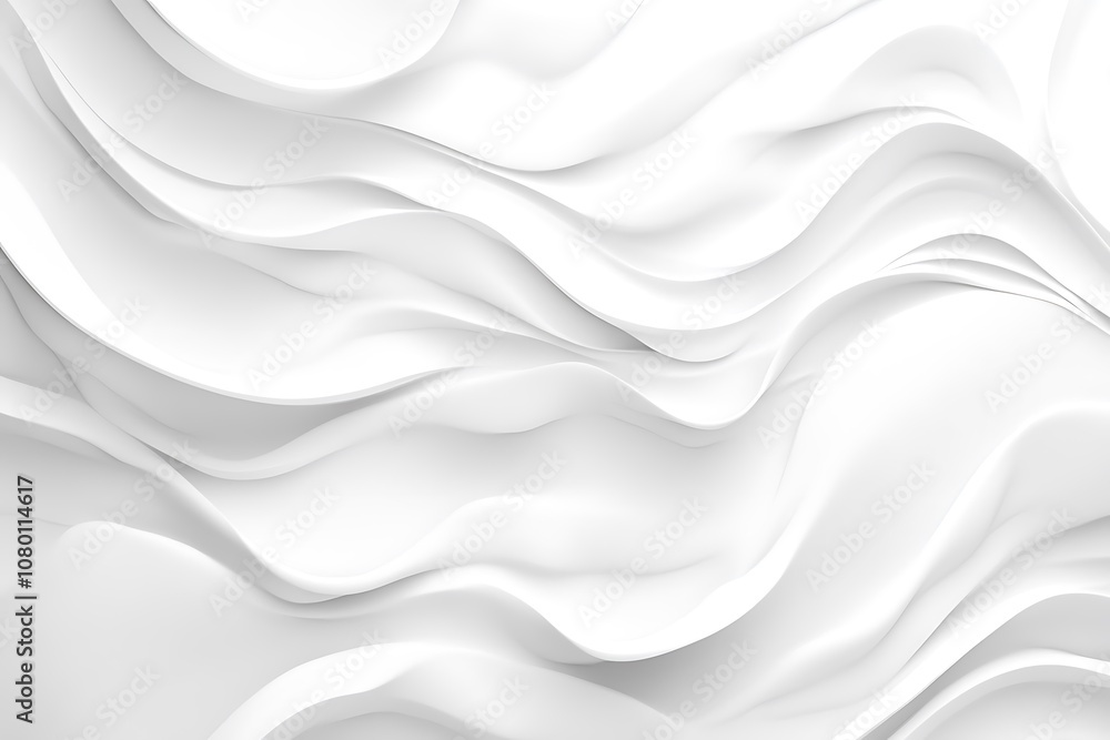 Fototapeta premium Abstract white texture with subtle lighting