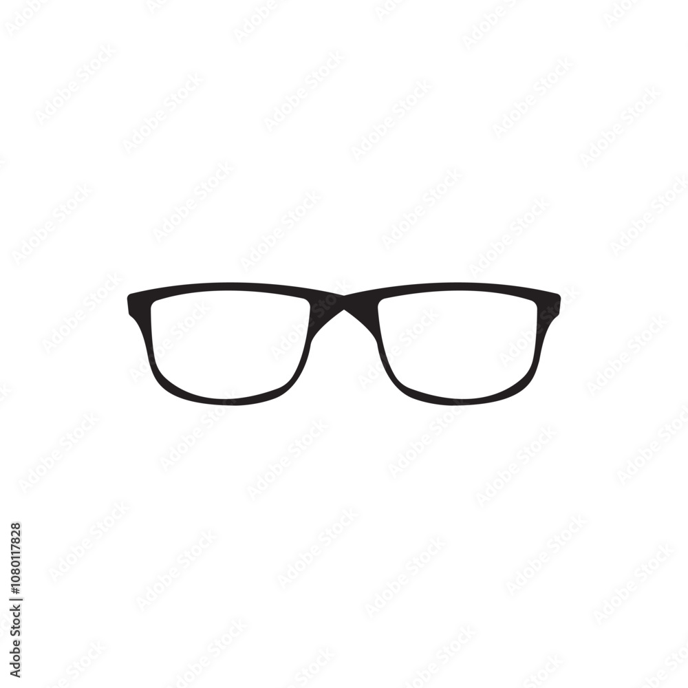 Fototapeta premium Glasses Line Icon. Editable Stroke. Pixel Perfect. For Mobile and Web