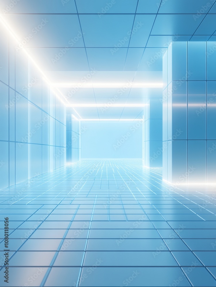 Isometric Clean Minimalistic Tech Ground Scene, Tiled Grid, Octane Rendering, Light Blue, 3D, Transparent Texture, Studio Lighting, Axially Symmetric, C4D, High Quality, 4K Resolution Isometric Clean Minimalistic Tech Ground Scene, Tiled Grid, Octane Rendering, Light Blue, 3D, Transparent Texture, Studio Lighting, Axially Symmetric, C4D, High Quality, 4K Resolution