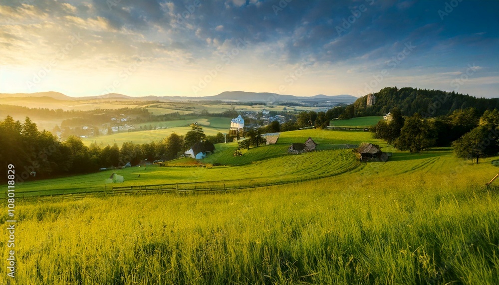 Fototapeta premium Bohemian landscape