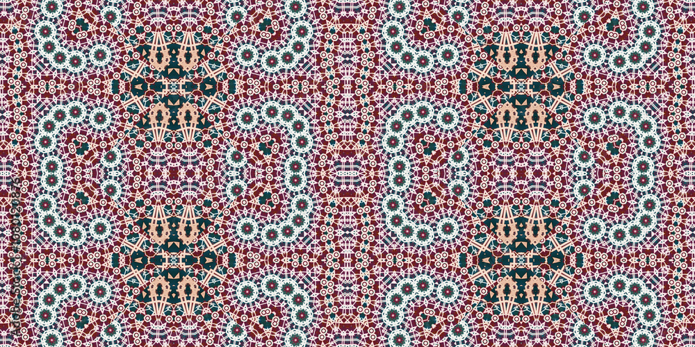 Seamless banner pattern. Abstract wide texture. The background is creative abstract. Seamless banner pattern. Abstract wide texture. The background is creative abstract.