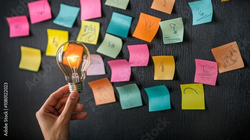 The idea behind this image is to encourage creativity and brainstorming