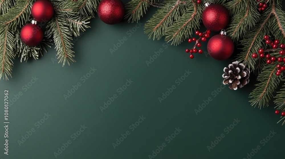 new year background with tree and blurred lights. ai generated new year background with tree and blurred lights. ai generated
