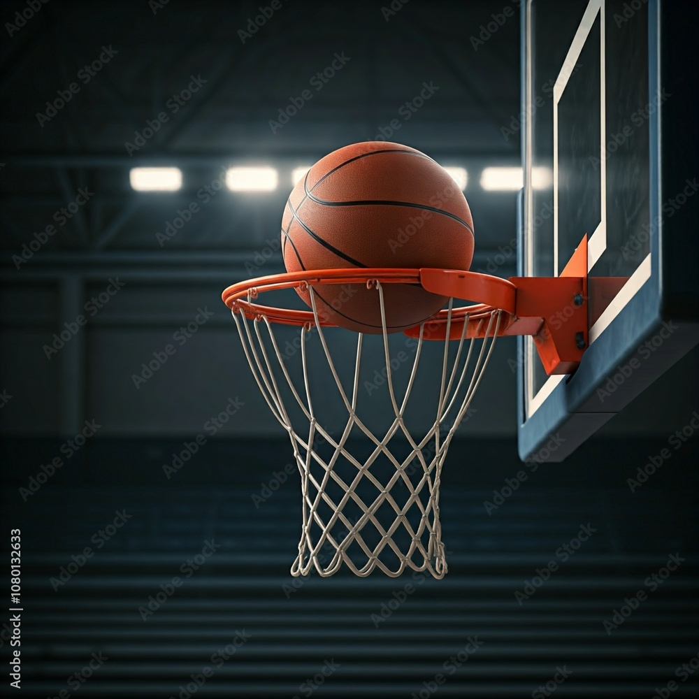 a basketball resting on the rim of a hoop inside a basketball gymnasium, basketball, hoop, net, ball, basket, sport, game, backboard, score, goal, competition, court, sports, sky, play, orange, team, a basketball resting on the rim of a hoop inside a basketball gymnasium, basketball, hoop, net, ball, basket, sport, game, backboard, score, goal, competition, court, sports, sky, play, orange, team,