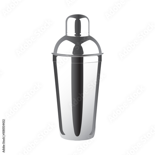 Bar shaker vector icon on a white background