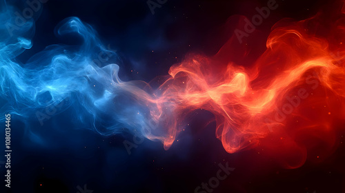Abstract Background with Re...