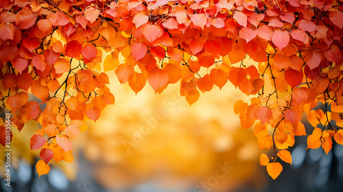 Autumn Leaves Background Image