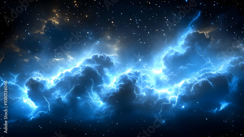 Abstract Background with Bl...