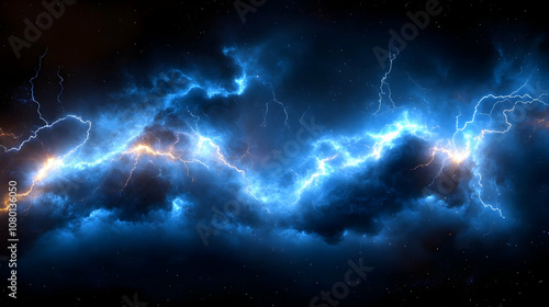 Abstract Background with Bl...