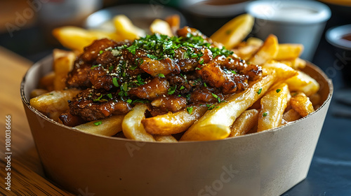 French Fries with Toppings ...
