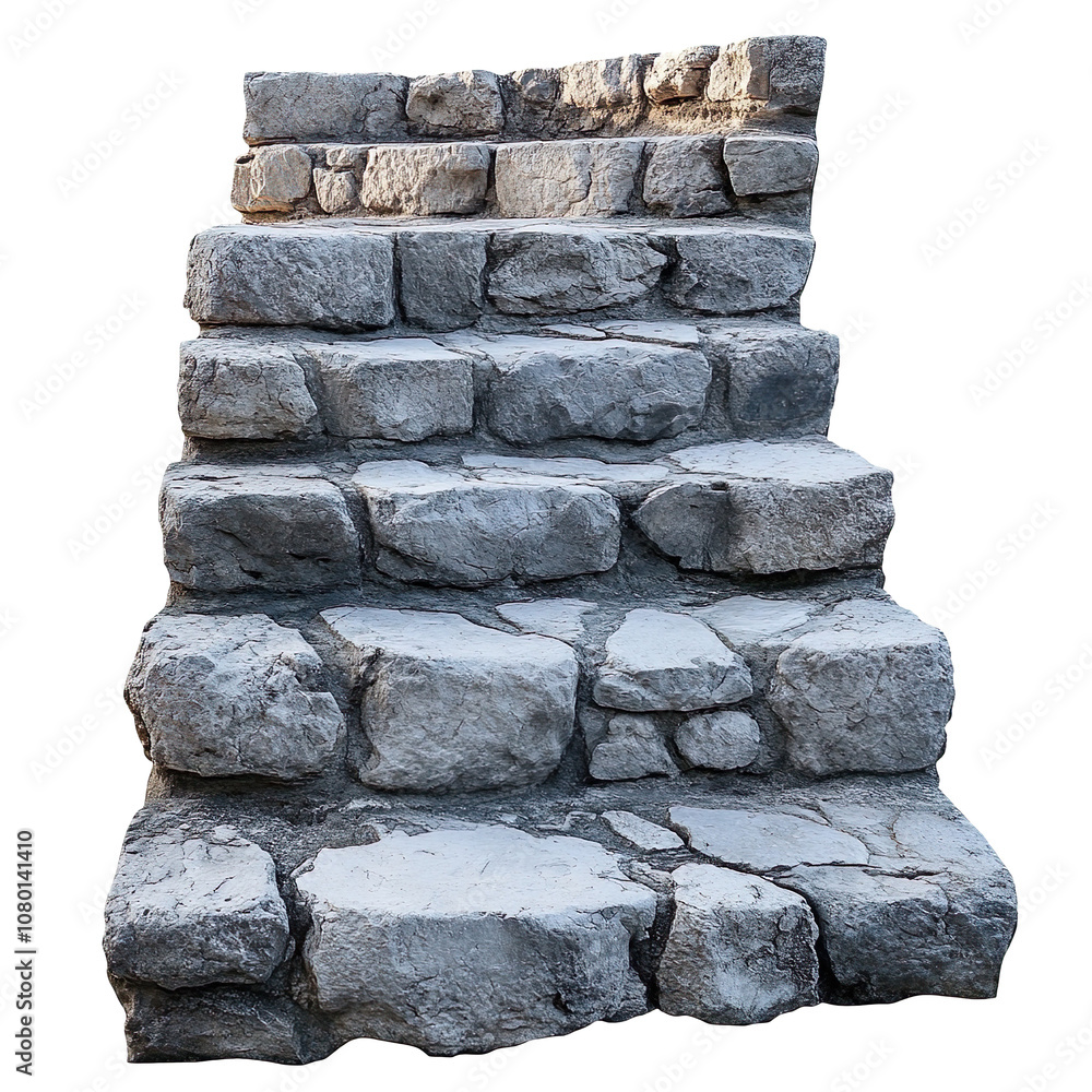 stone stairs in building isolated on transparent background stone stairs in building isolated on transparent background