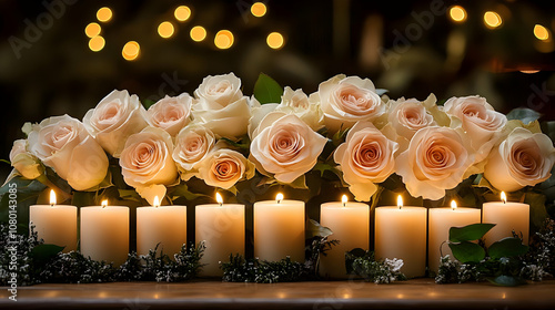 Romantic Roses and Candles ...