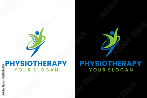 Physiotherapy Health Logo Design
