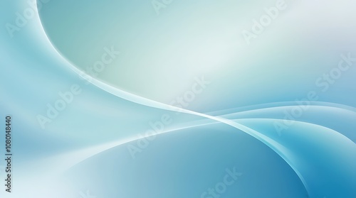 soft blue hues blend seamlessly curvy gradient background