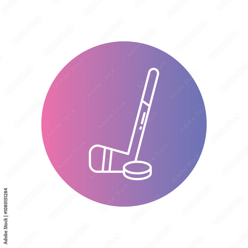 Ice Hockey Puck vector icon stock illustration Ice Hockey Puck vector icon stock illustration