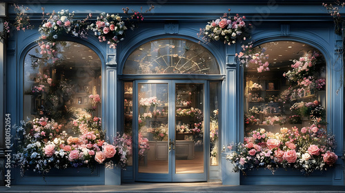 Floral Shop Window Display ...
