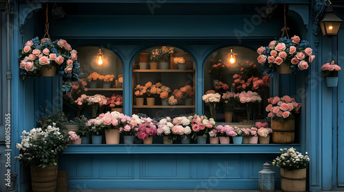 Floral Shop Window Display ...