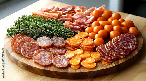 Salami and Cherry Tomatoes ...
