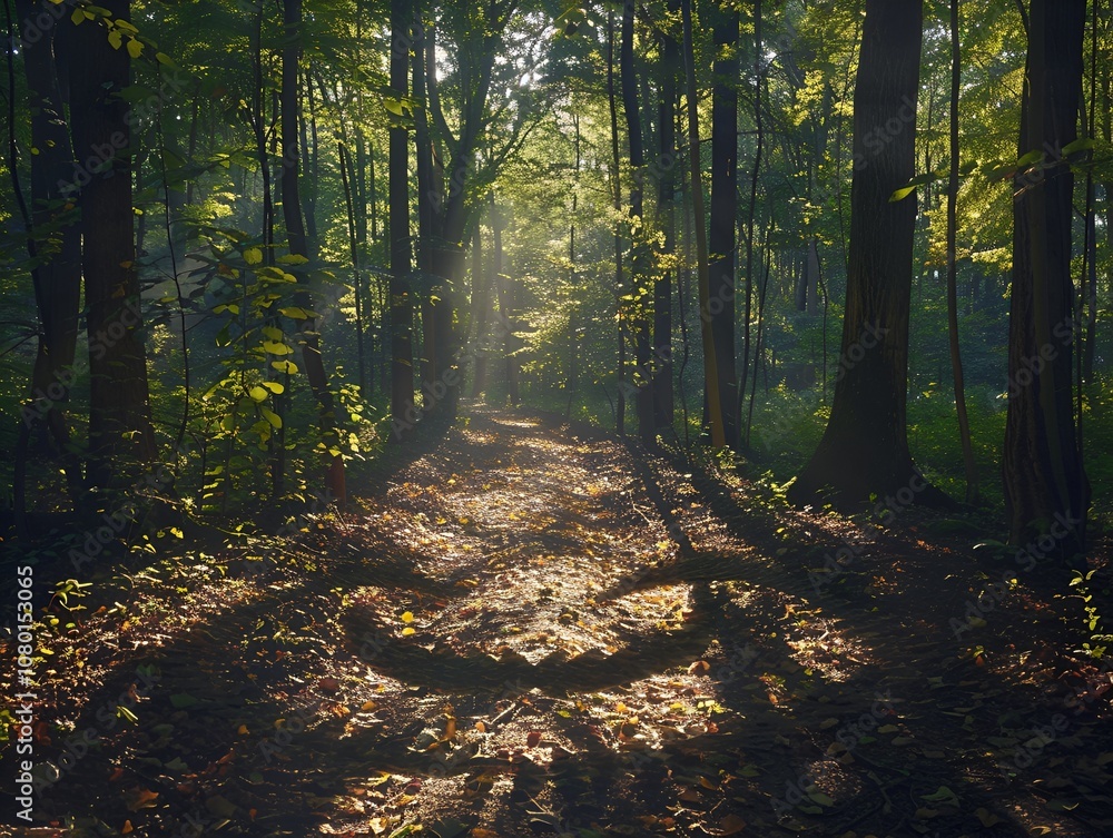 Obraz premium path in the forest