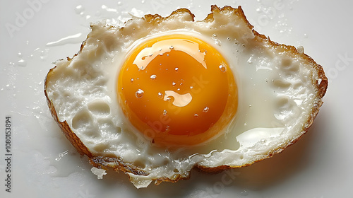 Fried Egg with Runny Yolk -...