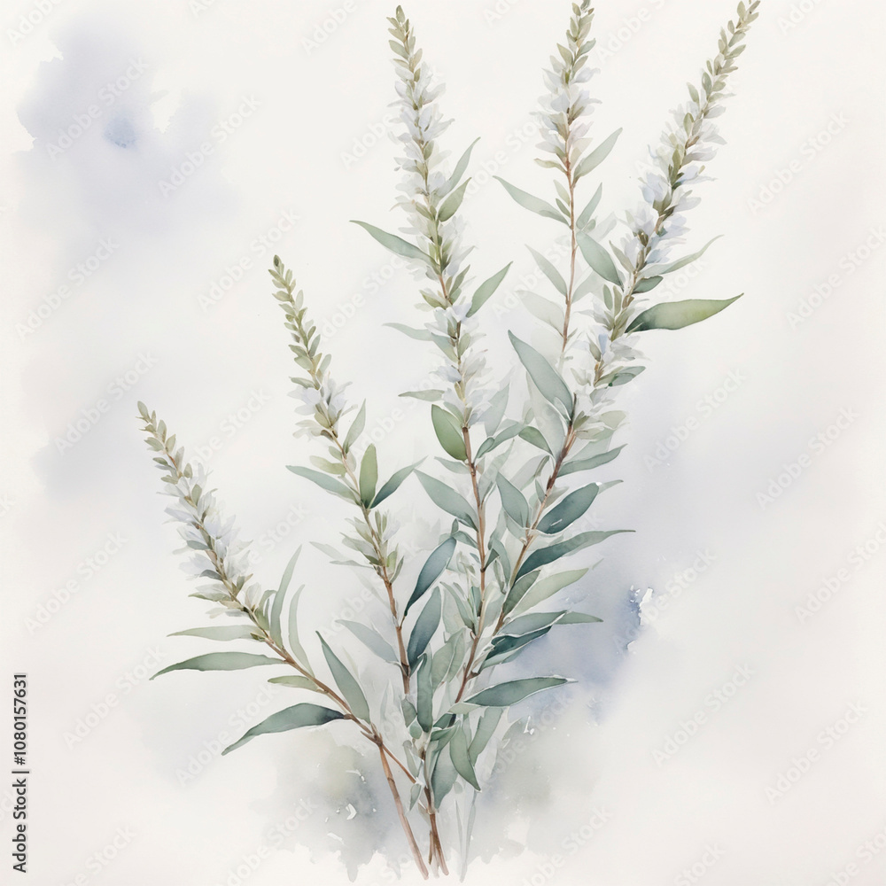 Fototapeta premium branches of rosemary