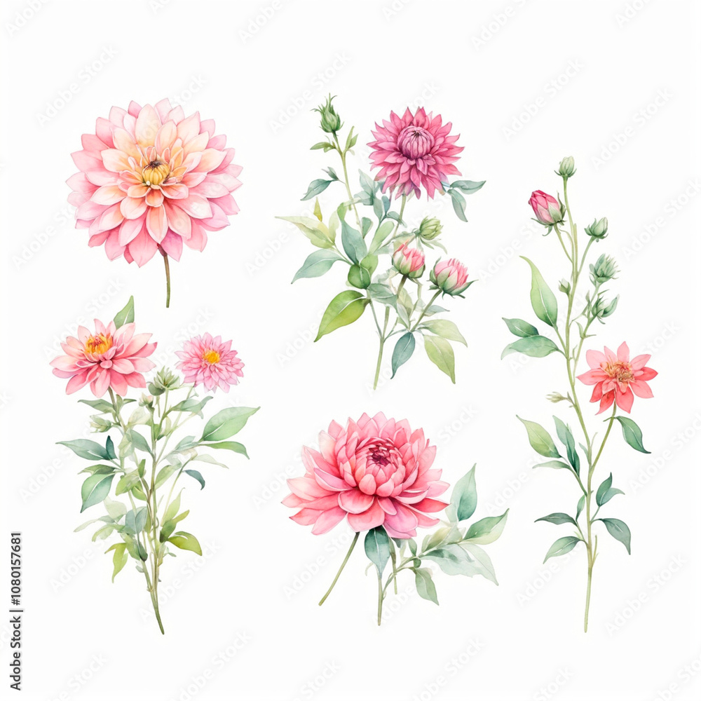 Obraz premium chrysanthemum flowers