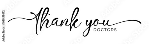 Thank you, healthcare heroes. Quote for doctors, nurses, healthcare workers fighting coronavirus. vector typography, lettering.