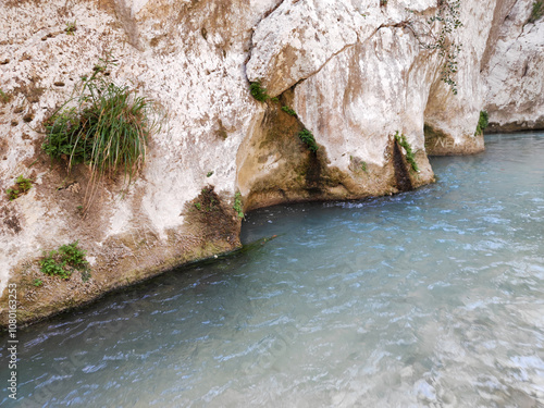 Acheron river and its surroundings, Greece photo