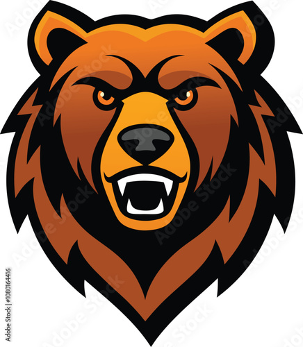 bear head mascot