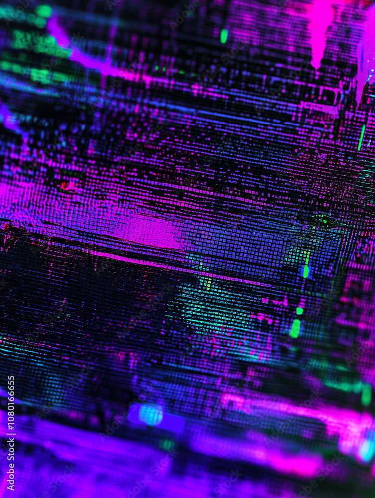 digital noise and glitch distortions digital noise and glitch distortions