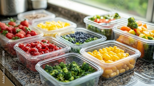 Health Diabetic-friendly Intake Organized Meal Prep Containers for Diabetic Diet and Healthy Eating