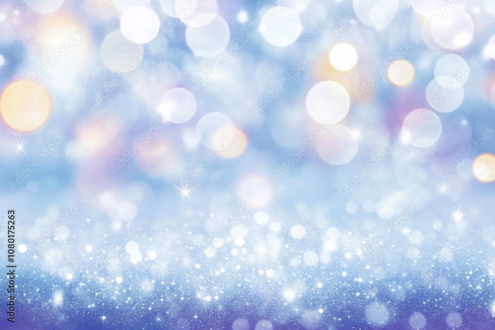 Soft blue bokeh background with sparkling lights and dreamy atmosphere, perfect for festive or celebratory themes Soft blue bokeh background with sparkling lights and dreamy atmosphere, perfect for festive or celebratory themes