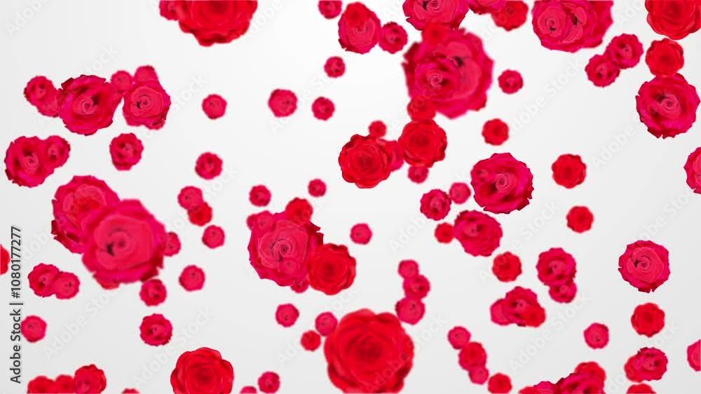 Red roses coastal scenery spinning falling down Elegant background animation. This floral motion backdrop 4K Perfect romantic, nature, valentine day, floral-themed project, wedding anniversary Red roses coastal scenery spinning falling down Elegant background animation. This floral motion backdrop 4K Perfect romantic, nature, valentine day, floral-themed project, wedding anniversary