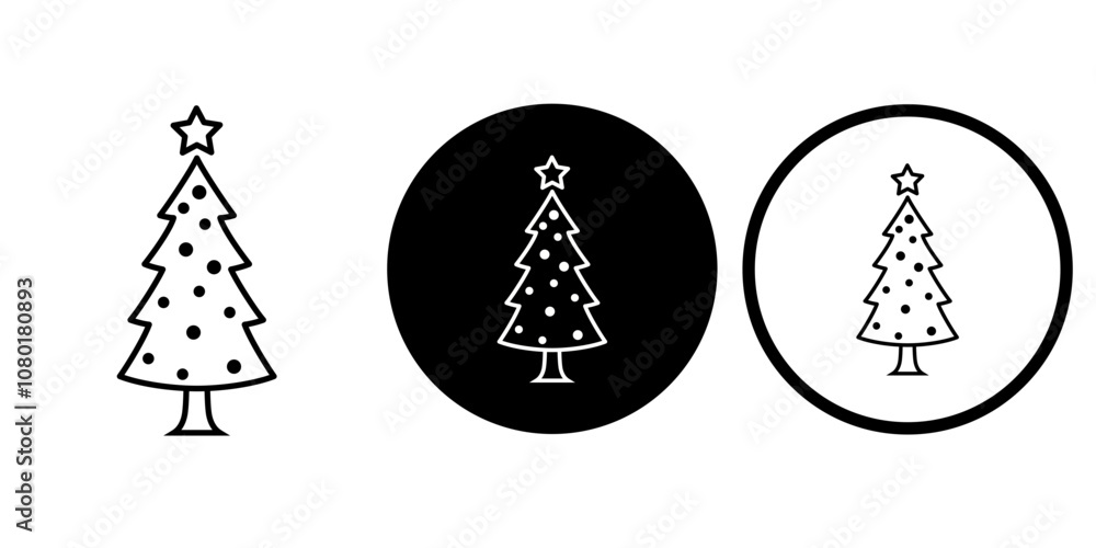 Christmas vectors icon set Christmas vectors icon set