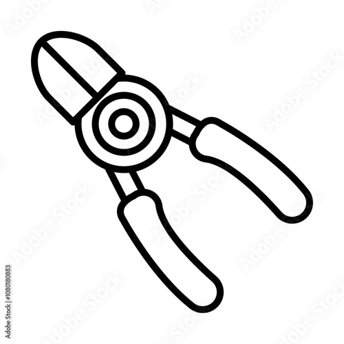 Wire Cutter line icon