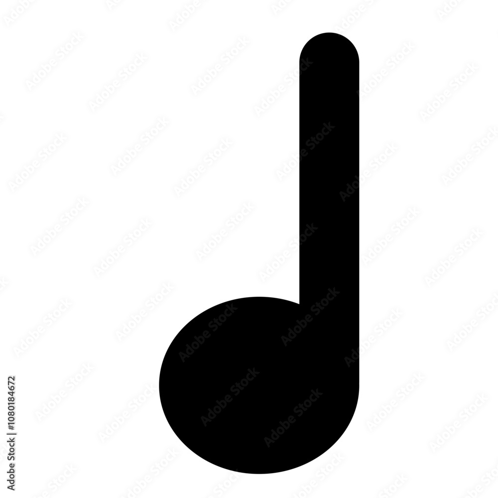 Musical symbol semiminima Musical symbol semiminima