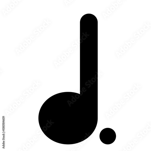 Musical symbol semiminima
