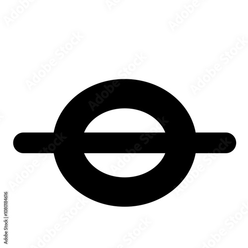 Musical symbol whole note semibreve