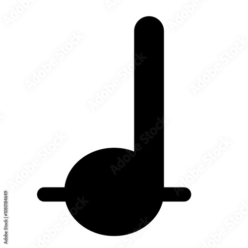 Musical symbol semiminima